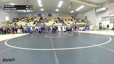 120 lbs 3rd Place - Sophie Hale, Sapulpa HS Girls vs Natalie Alanis, Miami HS Girls