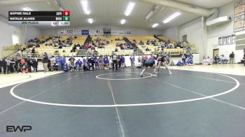 120 lbs 3rd Place - Sophie Hale, Sapulpa HS Girls vs Natalie Alanis, Miami HS Girls