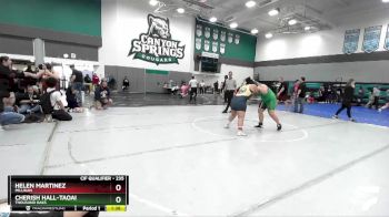 235 lbs Champ. Round 2 - Helen Martinez, Millikan vs Cherish Hall-Taoai, Thousand Oaks