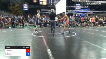 126 lbs Cons 32 #2 - John Sosa, Michigan vs Peyton Bass, Louisiana