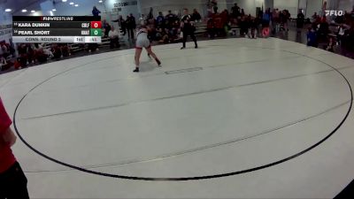 129 lbs Cons. Round 2 - Kara Dunkin, Palmyra Wrestling Club vs Pearl Short, Southern HS Girls Wrestling