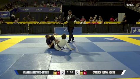 Cameron Yutaka Hoashi vs Evan Elijah Estacio-Bryers 2026 Pan Kids Jiu-Jitsu IBJJF Championship