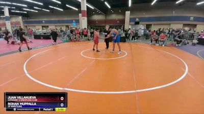 215 lbs Quarterfinal - Juan Villanueva, Category 5 Wrestling Club vs Rohan Muppalla, 3F Wrestling