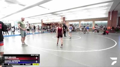 74 lbs Round 5 - Kanoa Saferite, NOVA Wrestling Club vs Rex Nelson, Gold Medal Grappling