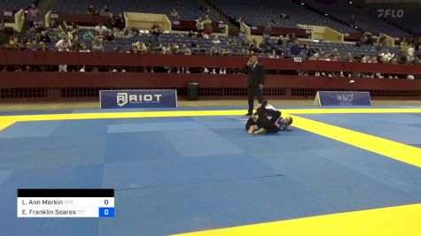 Liberty Ann Merkin vs Eduarda Franklin Soares 2024 Pan IBJJF Jiu-Jitsu No-Gi Championship
