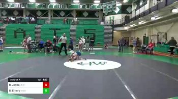 112 lbs Consi Of 4 - Bailey Jones, Unaffiliated vs Bailey Emery, West Virginia