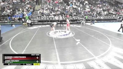 165 lbs Cons. Round 2 - Gunner Christensen, Bear River vs Jared Roundy, Desert Hills