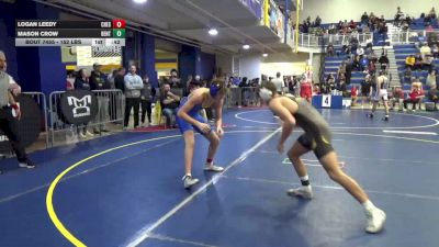 152 lbs Consy 6 - Logan Leedy, Chestnut Ridge vs Mason Crow, Bentworth