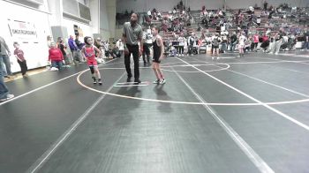 52-55 lbs Consi Of 4 - Deryk Justice, Wagoner Takedown Club vs Roman HIcks, Raw Wrestling Club