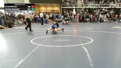 132 lbs Consi Of 16 #2 - Dylan Meyers, Ridgefield vs Keygan Boucher, Mountain Valley