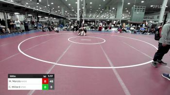 191 lbs Semifinal - Mason Marolo, Mat Assassins Gray vs Chris Millard, Sly Fox Wrestling Club Gray