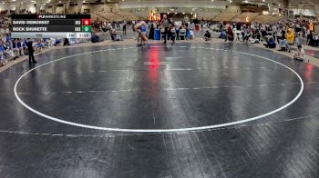 190 lbs 1st - Rock Shurette, Cleveland High School vs David Demorest, Summit High School