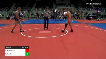 132 lbs Final - Seth Marick, Sterling Tigers vs Chase Byam, Dark Cloud Wrestling Club