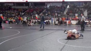 110 lbs Champ. Round 1 - Ben Busch, Manhattan vs Ried Wilson, Tonganoxie Wrestling Club