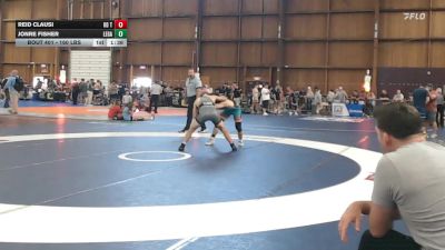 160 lbs Quarterfinal - Reid Clausi, Kd Trained vs Jonre Fisher, Legacy Dragons