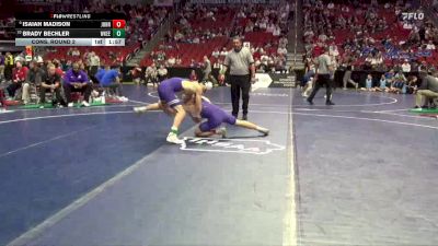 3A-150 lbs Cons. Round 2 - Brady Bechler, Waukee vs Isaiah Madison, Johnston
