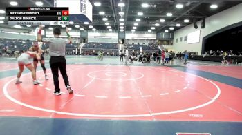 157 lbs Champ. Round 3 - Nicolas Dempsey, Unattached Montevallo vs Dalton Minnick, Georgetown (KY)