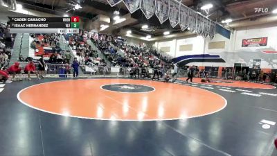 150 lbs Champ. Round 3 - Isaac Hernandez, Valley View vs Caden Camacho, Woodbridge