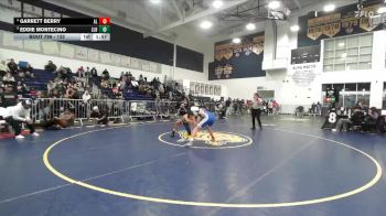 132 lbs Champ. Round 3 - Eddie Montecino, SJ Bosco vs Garrett Berry, Alta Loma