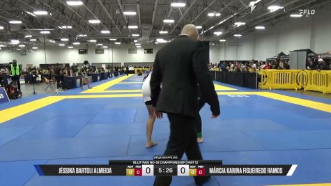Márcia Karina Figueiredo Ramos vs Jéssika Bartoli Almeida 2026 Pan IBJJF Jiu-Jitsu No-Gi Championship