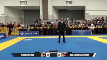 Ruslankhan Madykhanov vs Phong Thien Tran 2025 World Master IBJJF Jiu-Jitsu Championship