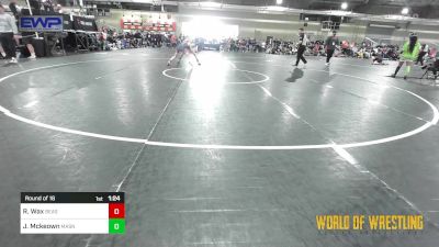 89 lbs Round Of 16 - Rylen Wax, Beast Mode Wrestling vs Jp Mckeown, Mat Assassins