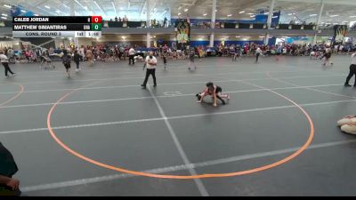 113 lbs Cons. Round 3 - Caleb Jordan, Hammers vs Matthew Simantiras, Unattached