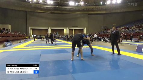 JOE MICHAEL KOSTER II vs SHAWN MICHAEL LEDIG 2024 Pan IBJJF Jiu-Jitsu No-Gi Championship