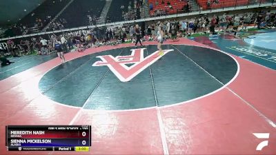 130 lbs Quarterfinal - Meredith Nash, Nevada vs Sienna Mickelson, Alaska