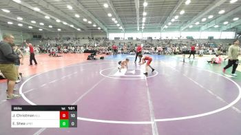 85 lbs Rr Rnd 6 - John Reed Christman, All-American Wrestling Club vs Eli Shea, Upstate Uprising