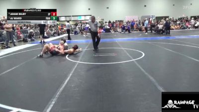 138 lbs Semifinal - Aj Ward, Bobcat WC vs Adam Bilby, SC Punisher