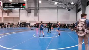 126 lbs Quarterfinal - Joshua Brooks, Liberty Warriors Wrestling Club vs Kyler Pham, Ryse Wrestling Club