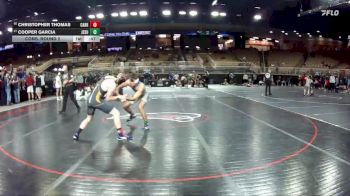 165 lbs Cons. Round 2 - Cooper Garcia, Jesuit vs Christopher Thomas, Carrollton