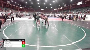 285 lbs Rr Rnd 2 - Elias Serafin, Belen Jr Wrestling vs Xavier Martinez, NM Gold