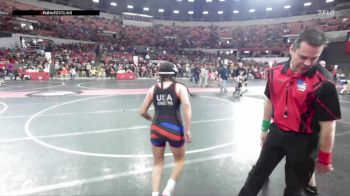 138 lbs Quarterfinal - Penelope Juarez, Waukesha Wrestling Club vs Taya McGuire, Lancaster Wrestling Club