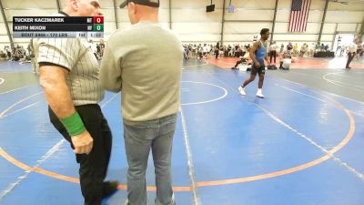 170 lbs Round Of 32 - Tucker Kaczmarek, MT vs Keith Mixon, NY