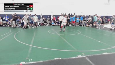 175 lbs Semifinal - Jaden Shoemaker, Rebellion-MS vs Kase Kearns, Revival Black-MS