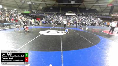 53 lbs Cons. Sub-rd Of 16 - Harry Cahill, Tahoma Jr. Bears Wrestling Club vs Connor Graff, Ilwaco Anchors Wrestling Club