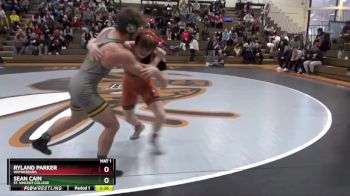 125 lbs Semifinal - Sean Cain, St. Vincent College vs Ryland Parker, Waynesburg