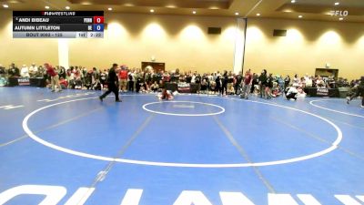 125 lbs Champ. Round 2 - Andi Bibeau, Pennsylvania vs Autumn Littleton, Delaware