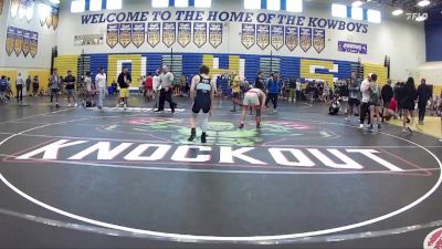 113 lbs Champ. Round 2 - Joseph Obstaculo, Beebe Trained vs Costa Tuttle, SoFlo RTC