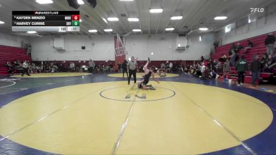 134 lbs Cons. Round 4 - Kayden Menzio, Middletown vs Harvey Currie, San Ramon Valley