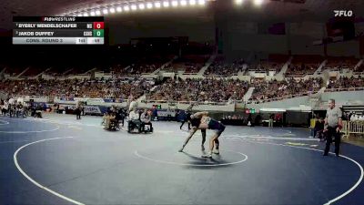 138-D3 Cons. Round 3 - Byerly Wendelschafer, Mesquite High School vs Jakob Duffey, Cactus Shadows High School