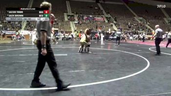 6A 190 lbs Quarterfinal - Jacob Tibbs, Russell County vs Jack Brown, Wetumpka