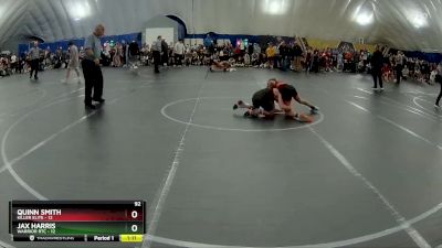 92 lbs Round 1 (8 Team) - Quinn Smith, Killer Elite vs Jax Harris, Warrior RTC