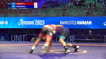 74 kg Qualif. - Asadbek Karimov, Uzbekistan vs Armen Musikyan, Armenia