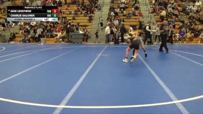 90 lbs Cons. Round 4 - Charlie Salonek, Bison Wrestling Club vs Jase Lesetmoe, Pursuit Wrestling Minnesota