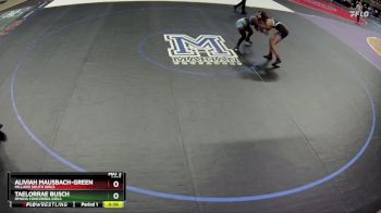 Cons. Round 1 - Taelorrae Busch, Omaha Concordia Girls vs Aliviah Mausbach-Green, Millard South Girls