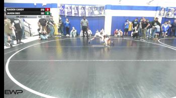 64 lbs Rr Rnd 2 - Kaiden Candy, Sperry Wrestling Club vs Jaxon Deo, Berryhill Wrestling Club