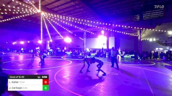 95 lbs Consi Of 16 #2 - Layne Keller, Team Champs vs Julian Carbajal, Duran Elite